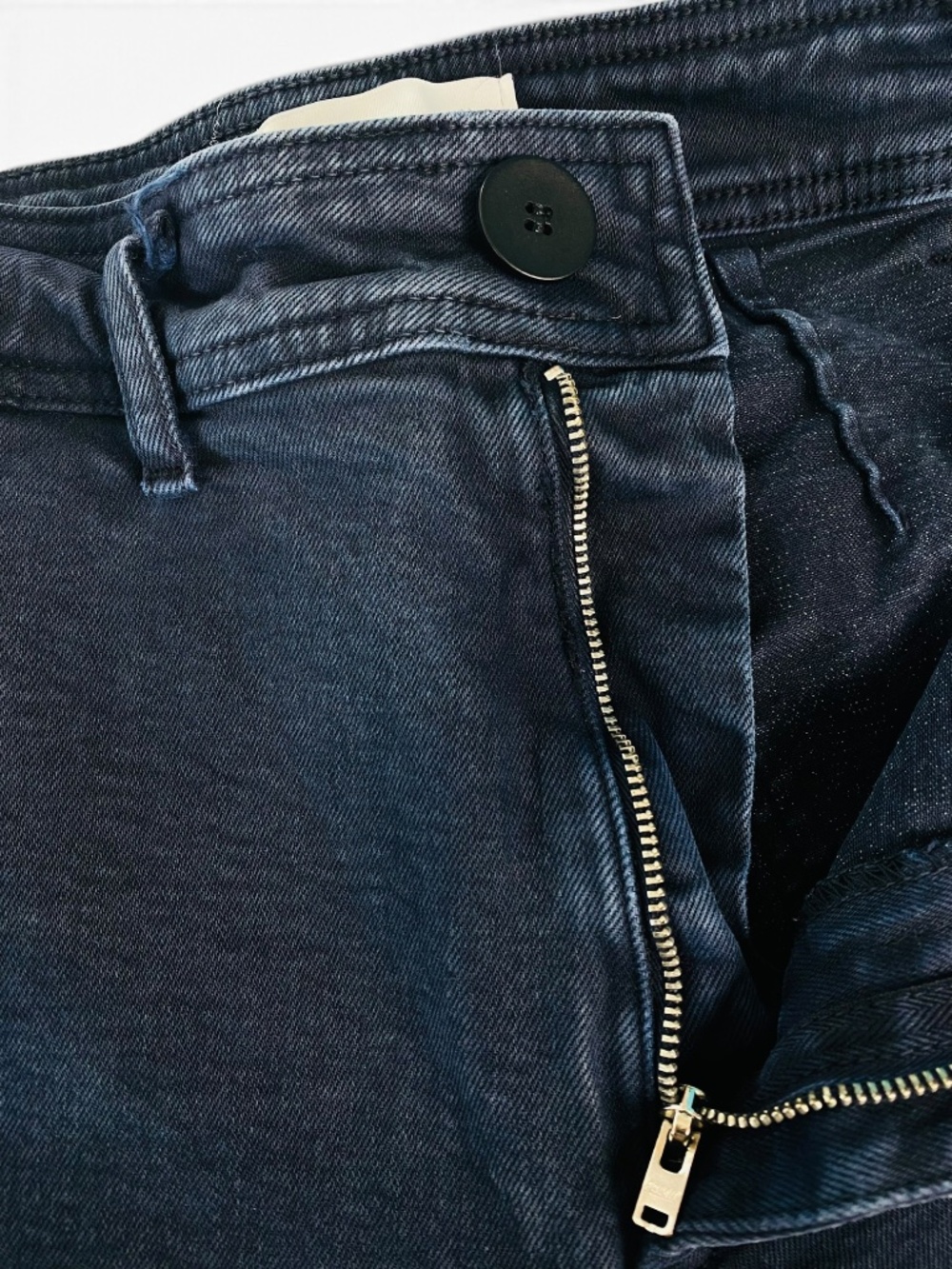 ZARA The Marine Straight High Rise Jeans in Blue Size 8 - Picture 4 of 5